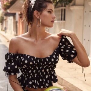 For Love & Lemons Mochi Top